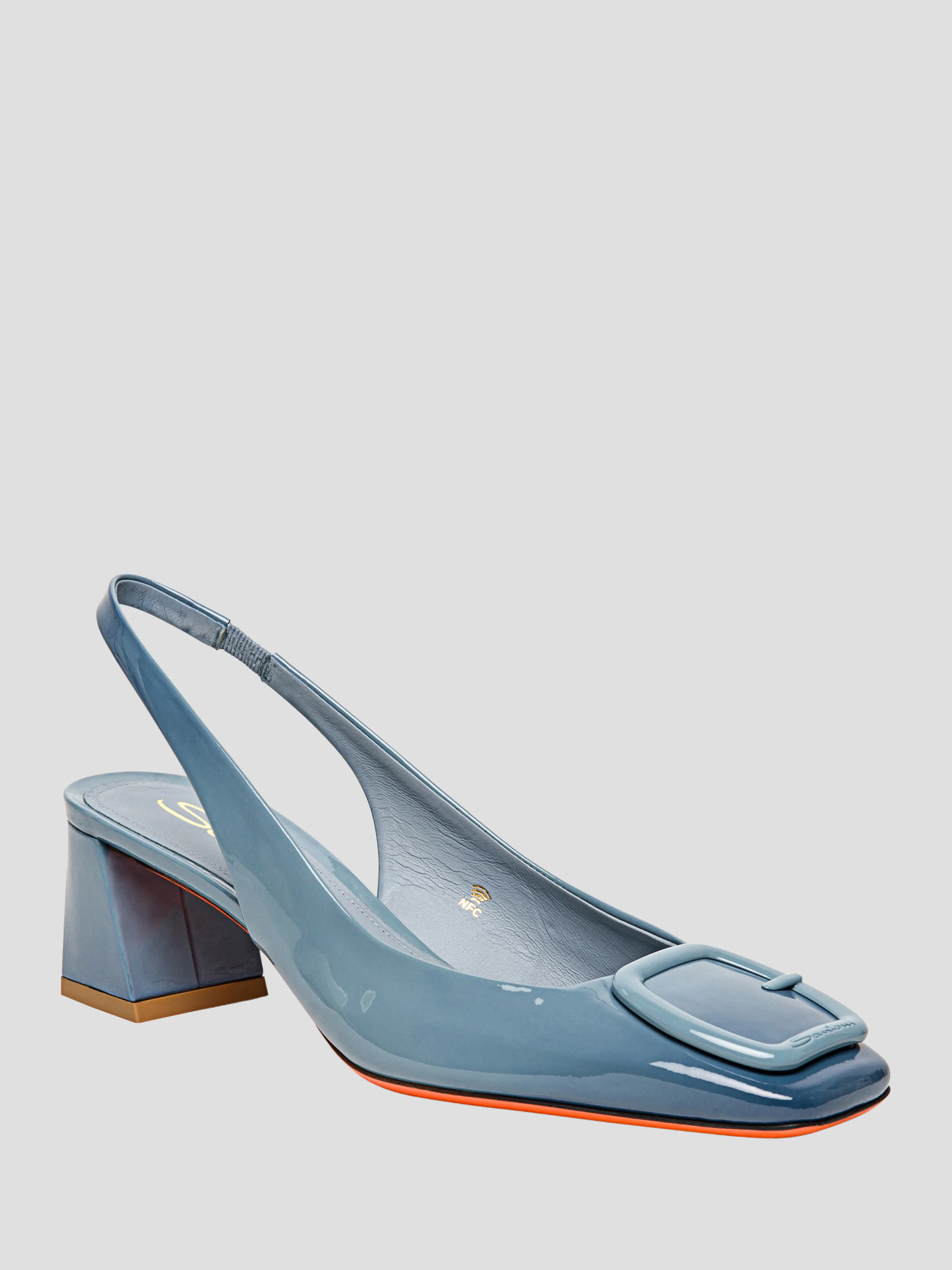 50mm Patent Slingback Degrade