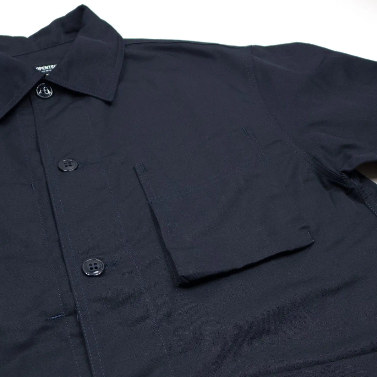 Arpenteur - ADN Cotton / Linen Gabardine Jacket - Midnight