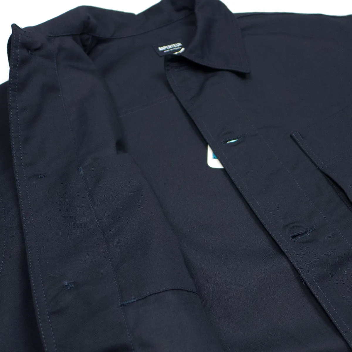 Arpenteur - ADN Cotton / Linen Gabardine Jacket - Midnight