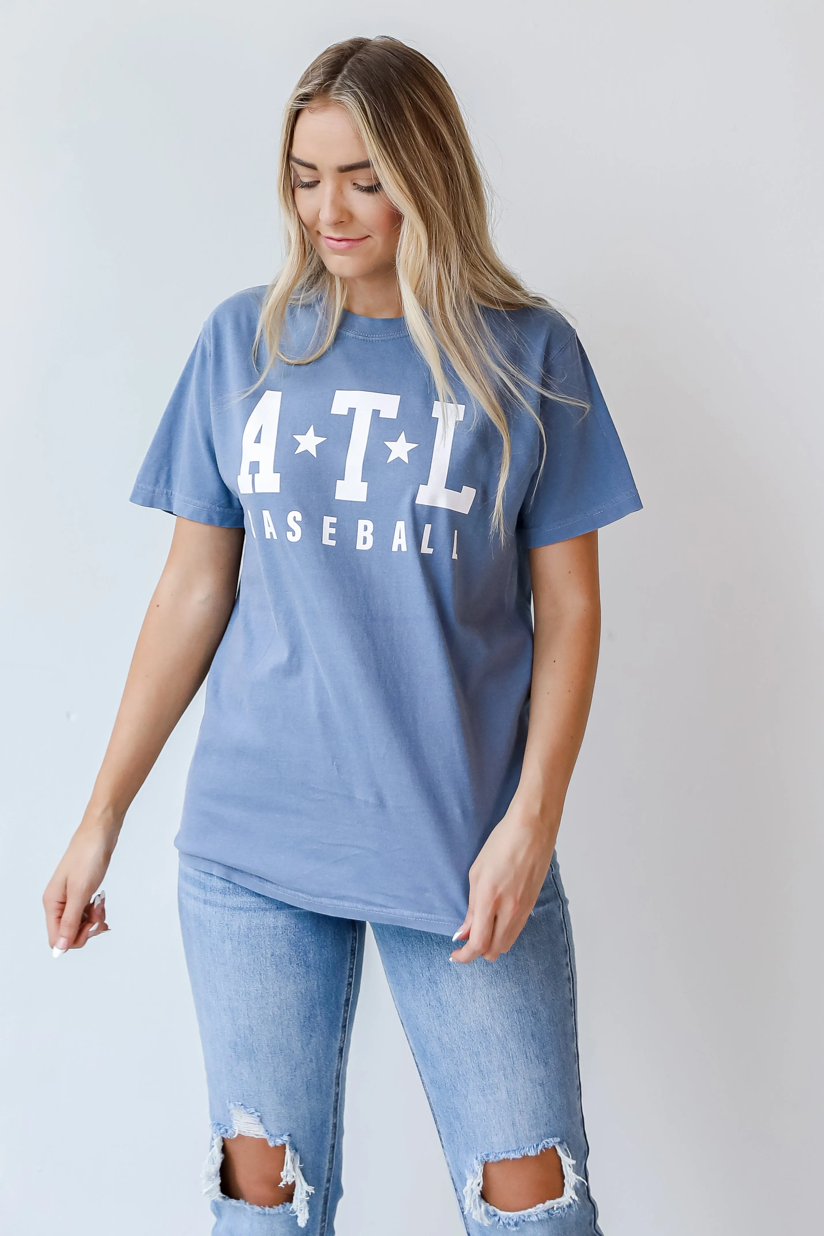 ATL Star Baseball Tee