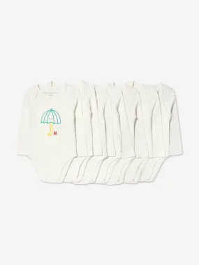 Baby 7 Pack Weekday Bodysuit Set