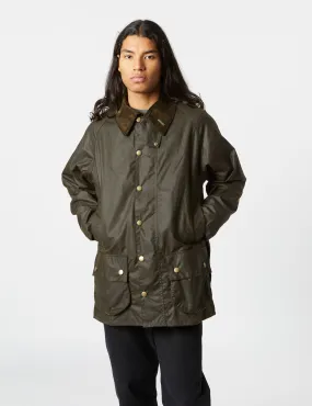 Barbour 40th Anniversary Beaufort Wax Jacket - Olive Green