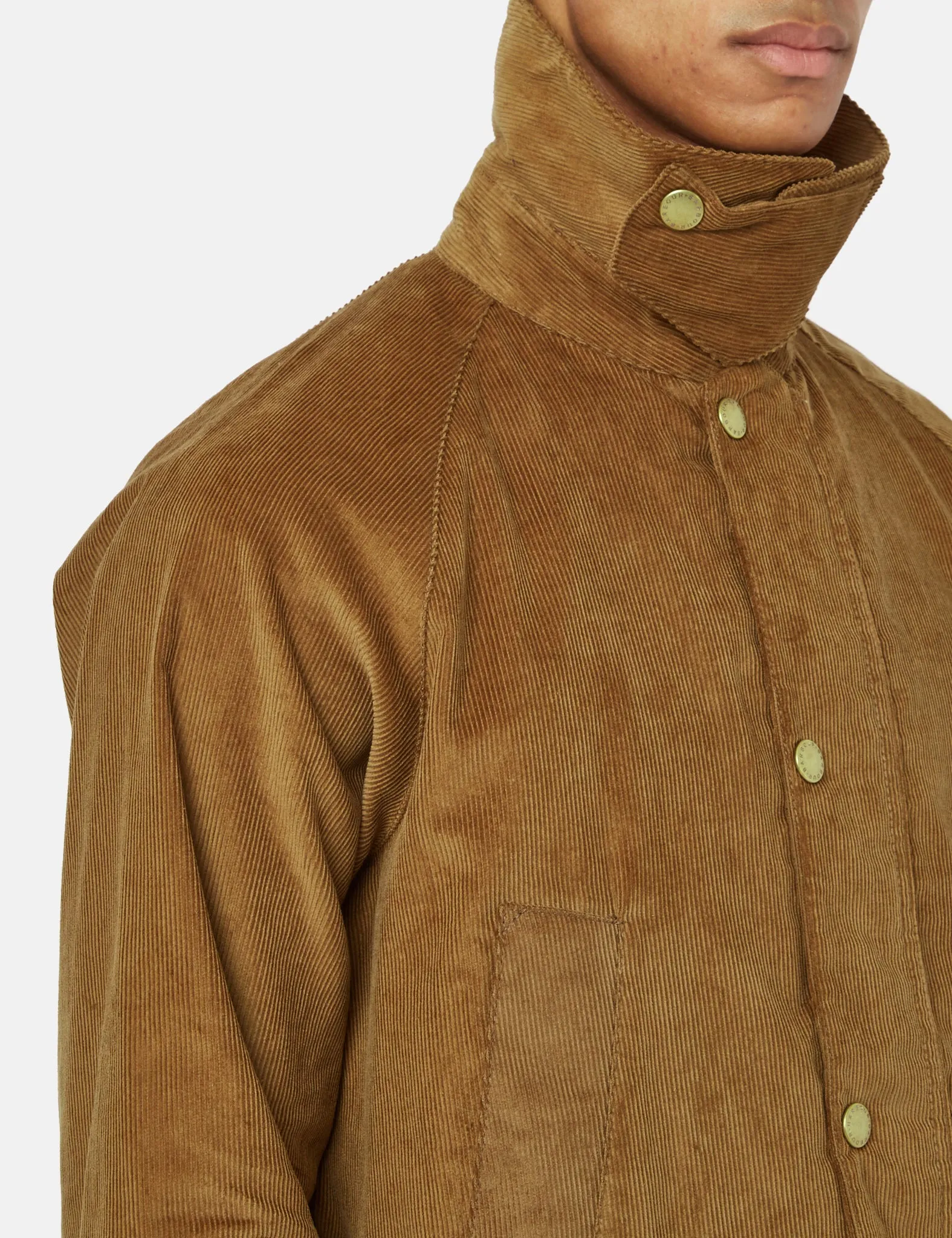 Barbour Corduroy Bedale Casual Jacket - Beige