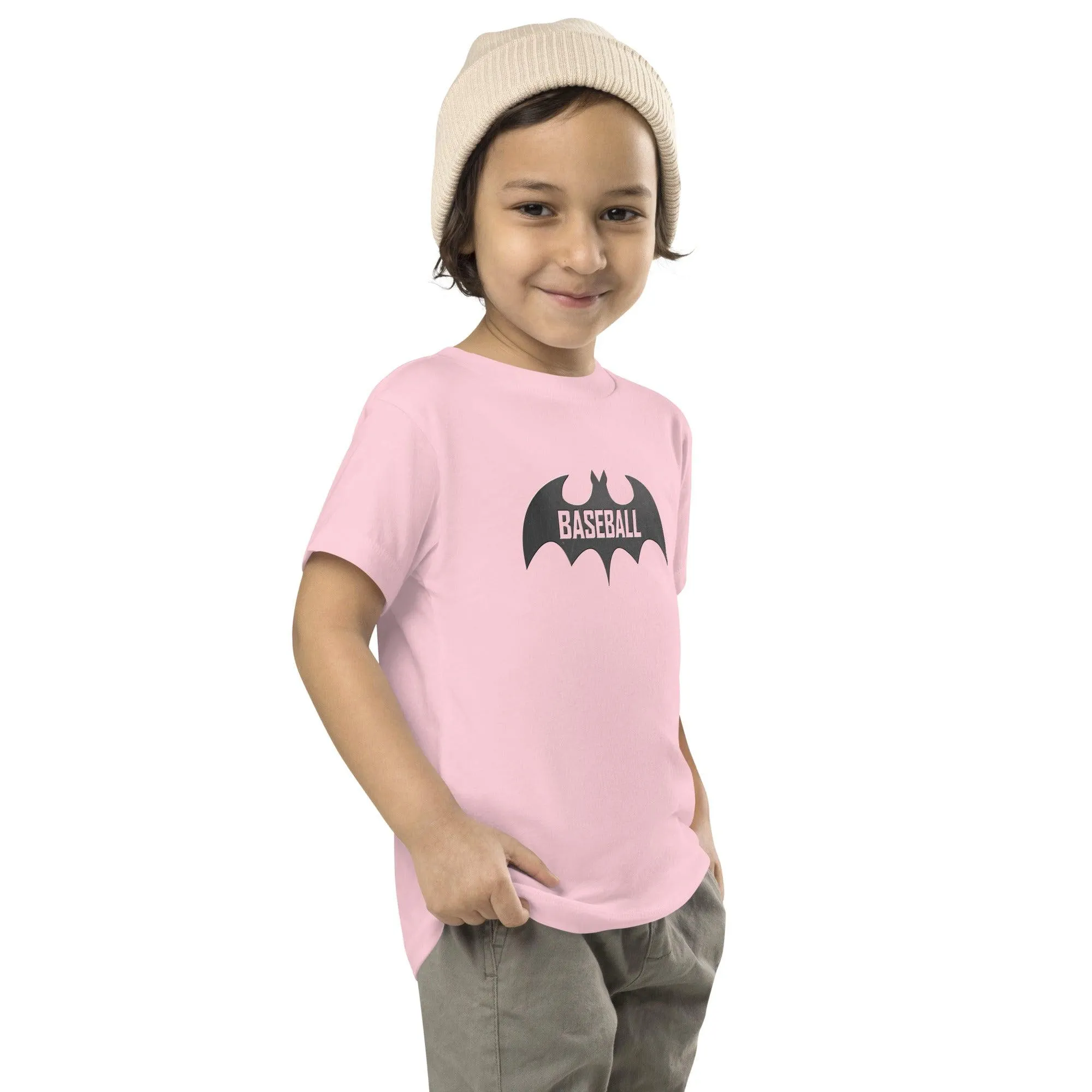 Baseball Bat Toddler Short Sleeve Tee