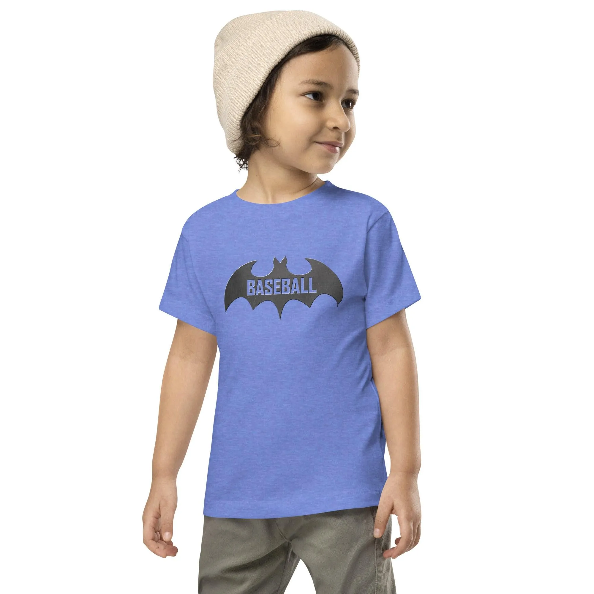 Baseball Bat Toddler Short Sleeve Tee