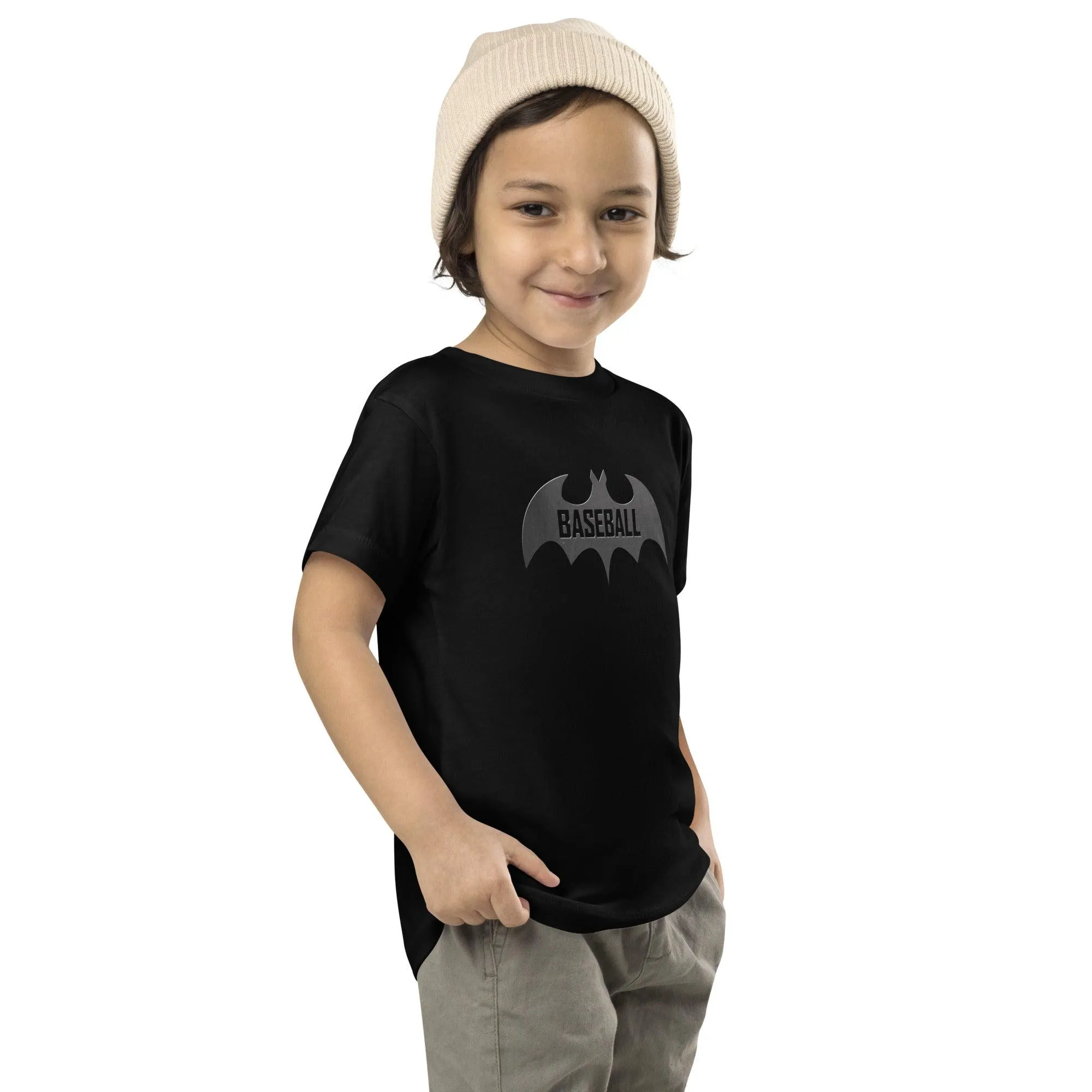 Baseball Bat Toddler Short Sleeve Tee