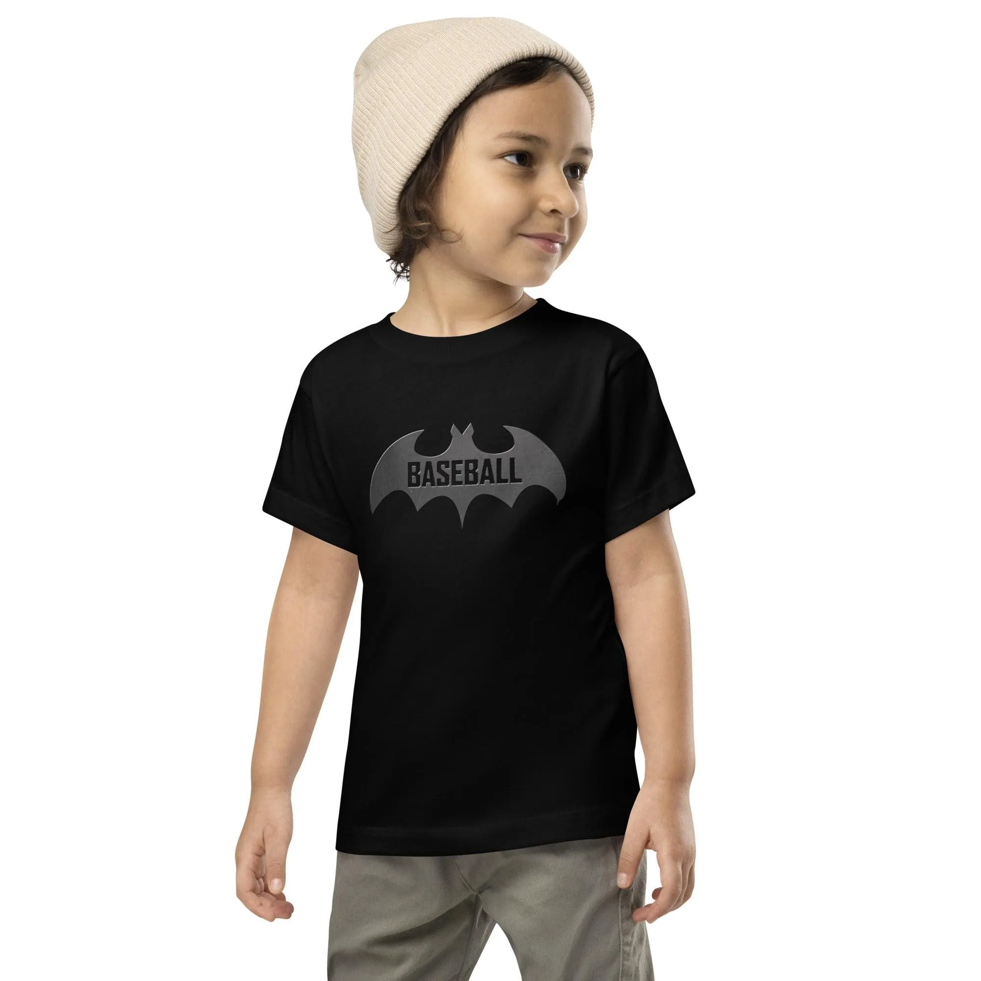 Baseball Bat Toddler Short Sleeve Tee