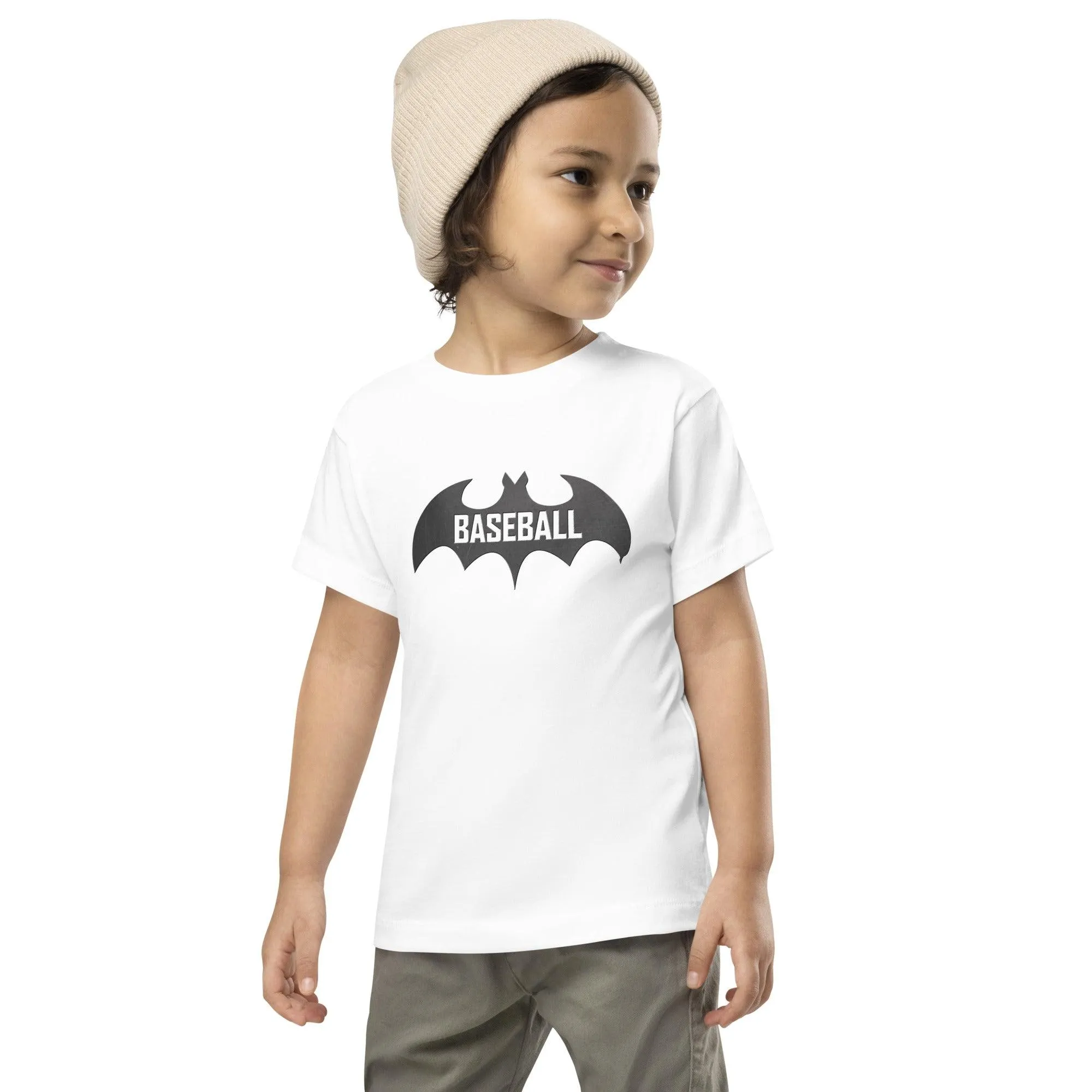 Baseball Bat Toddler Short Sleeve Tee