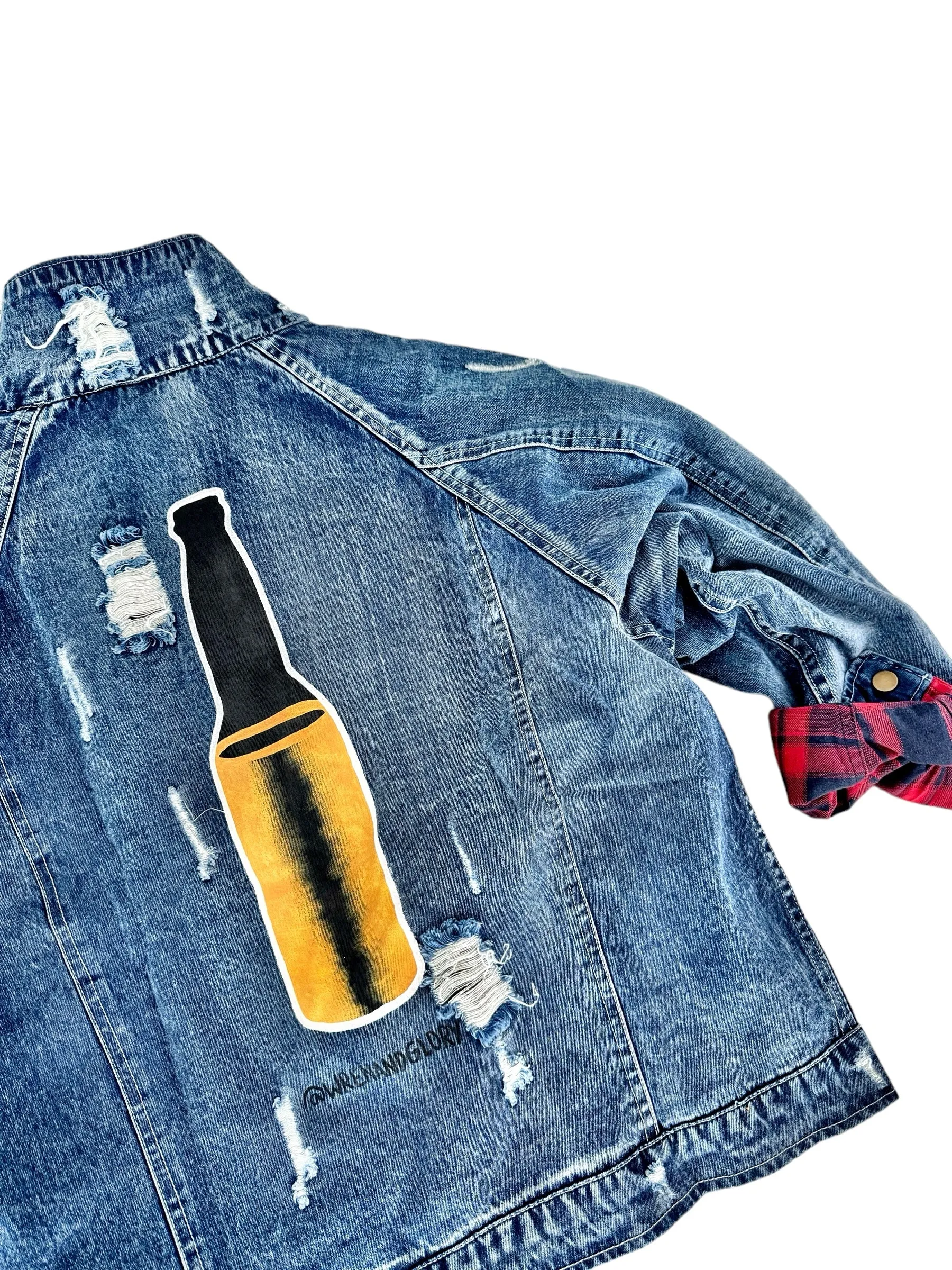 'Beer Season' Denim Jacket