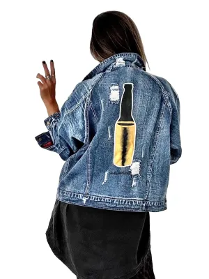 'Beer Season' Denim Jacket