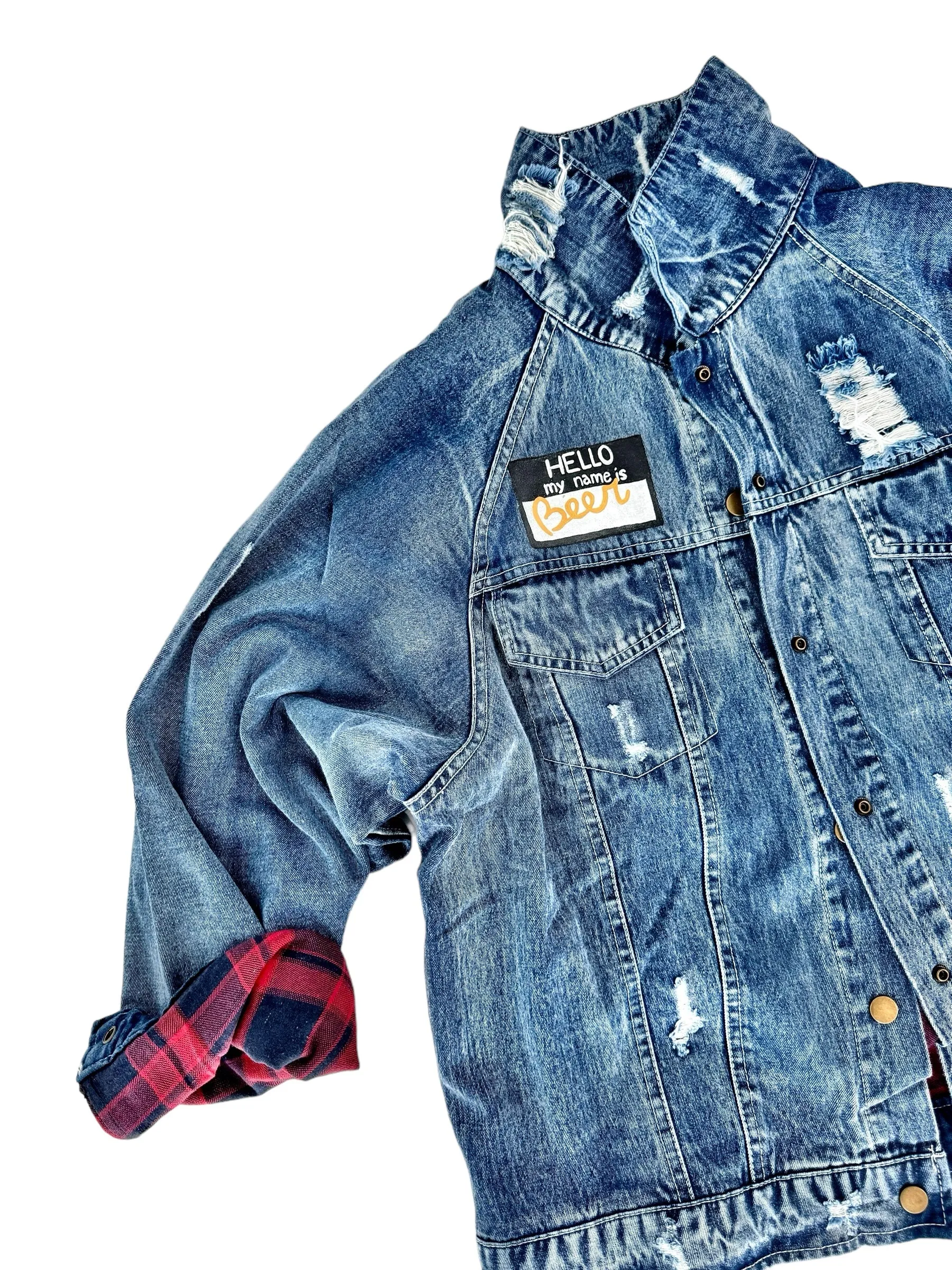 'Beer Season' Denim Jacket