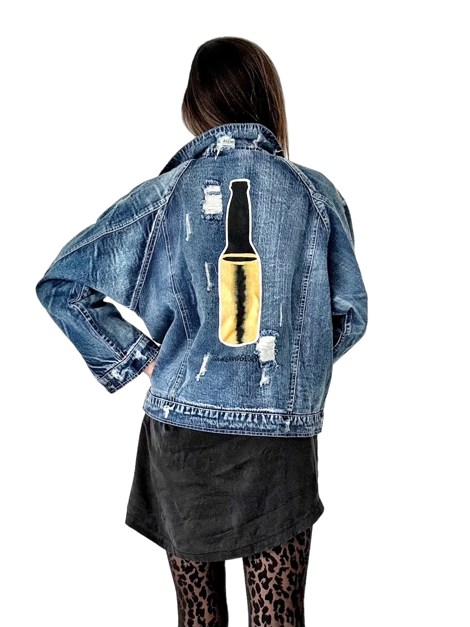 'Beer Season' Denim Jacket