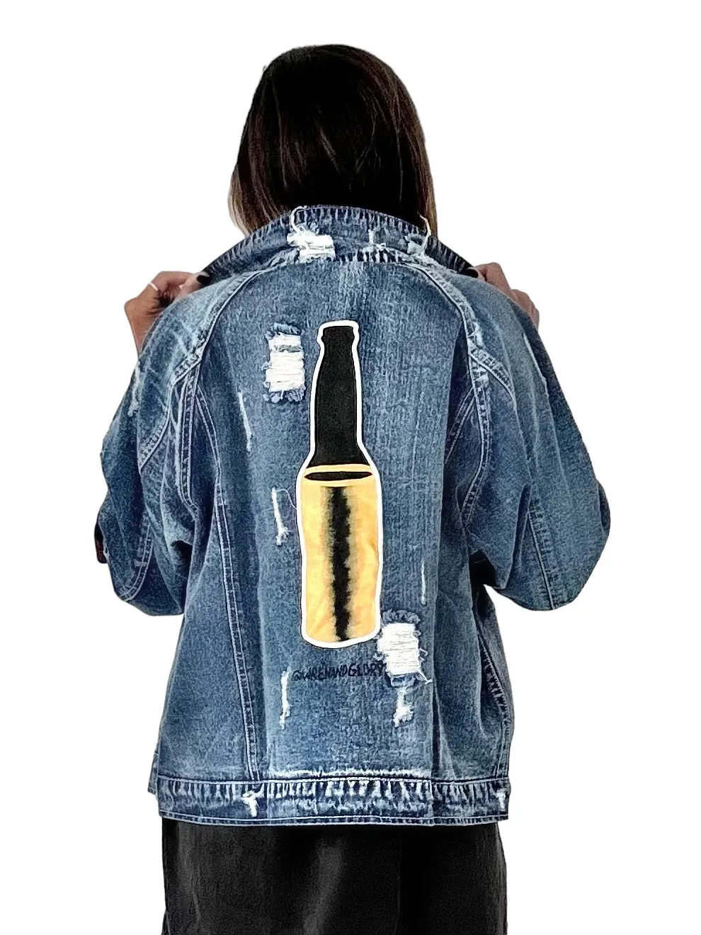 'Beer Season' Denim Jacket