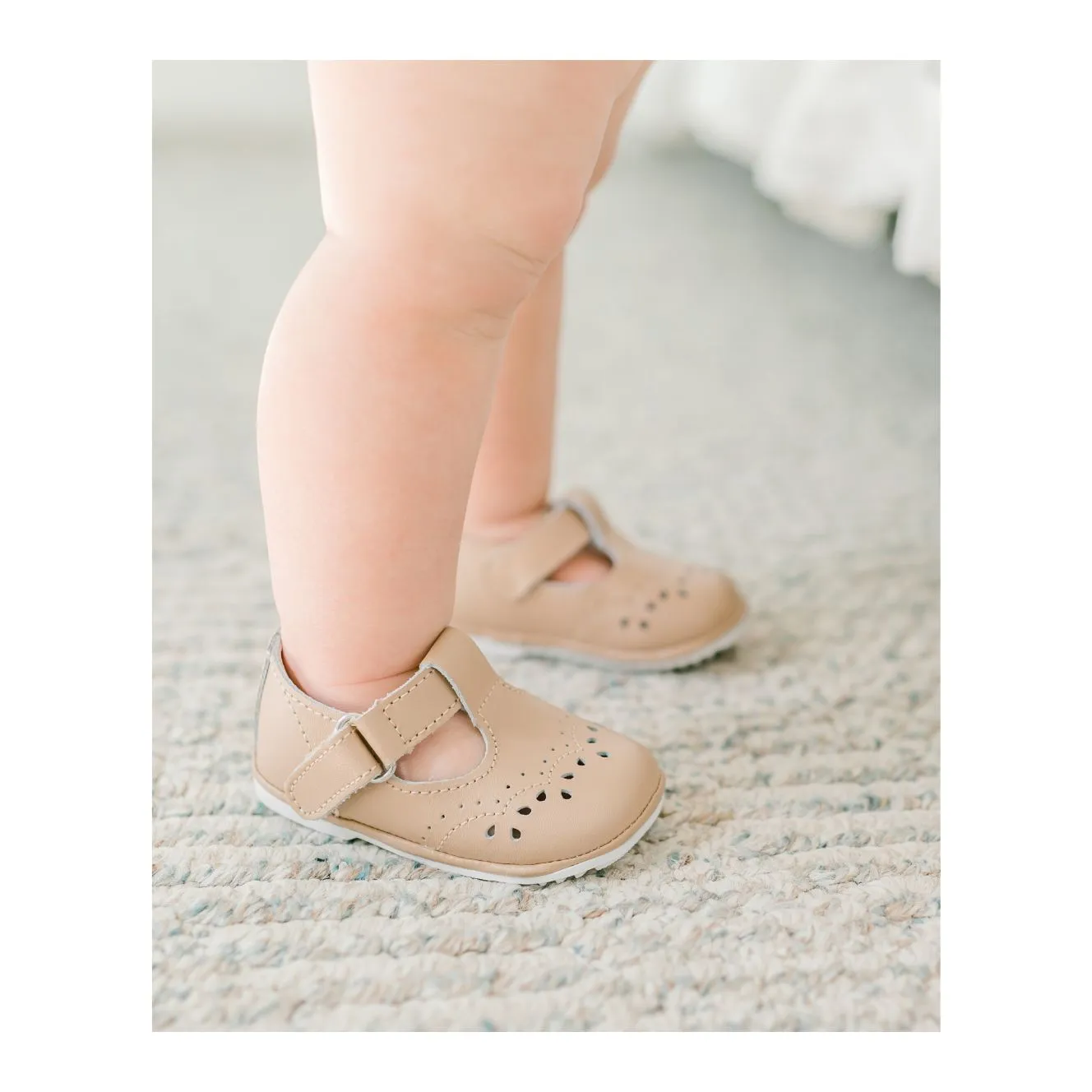 Birdie Leather T-Strap Mary Jane (Baby)