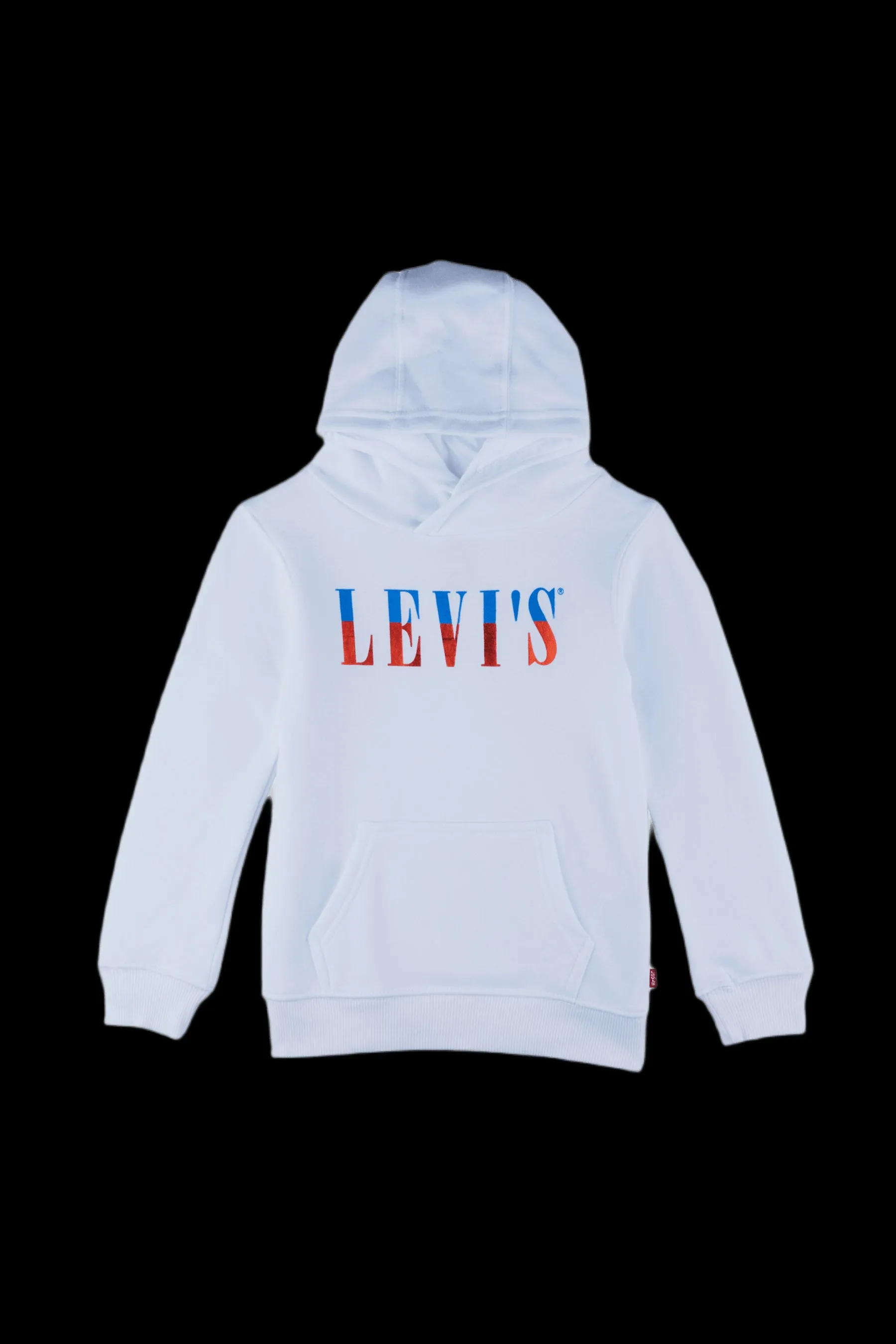 Boys Multicolor Logo Pullover Hoodie