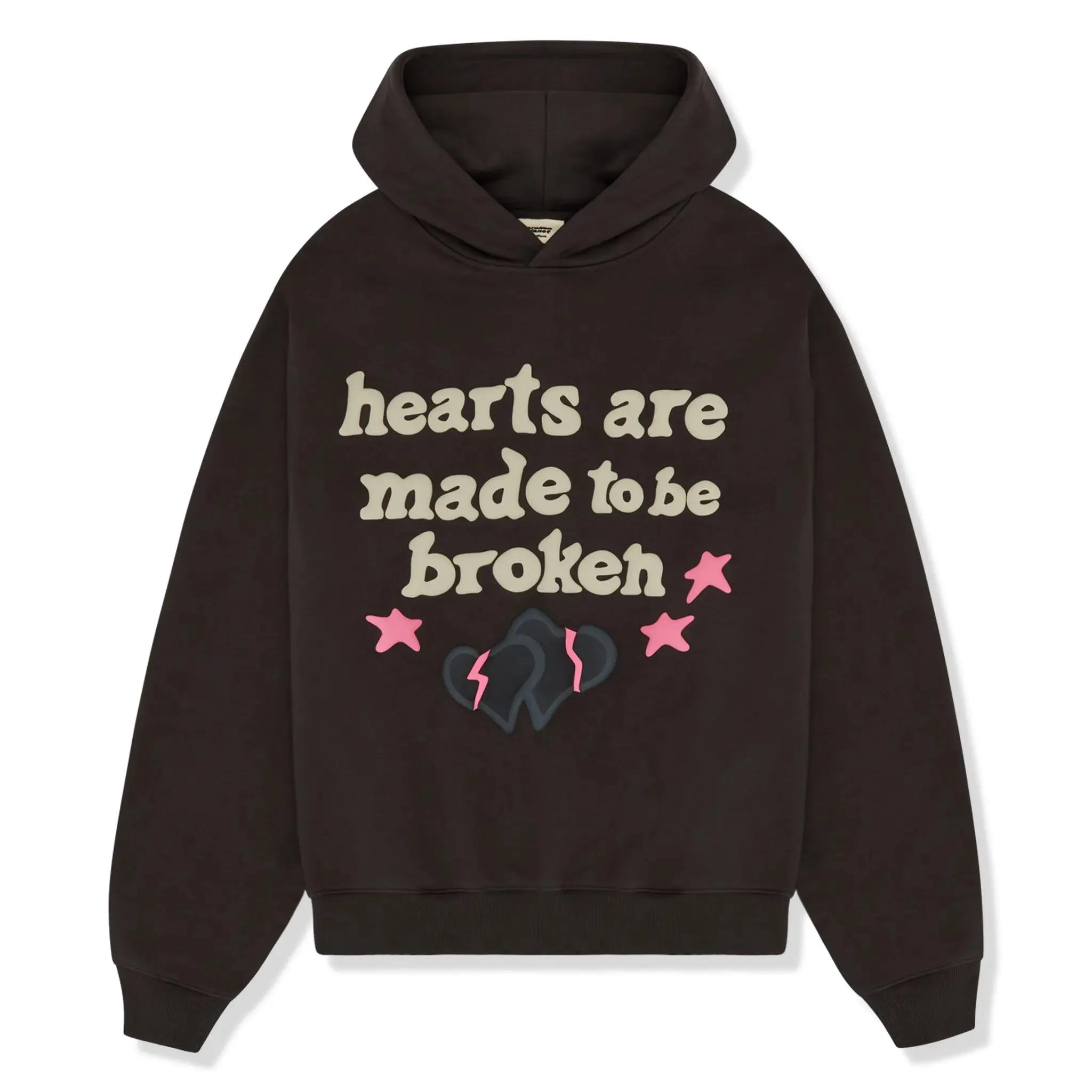 Broken Planet Hearts Are Made To Be Broken Soot Black Hoodie