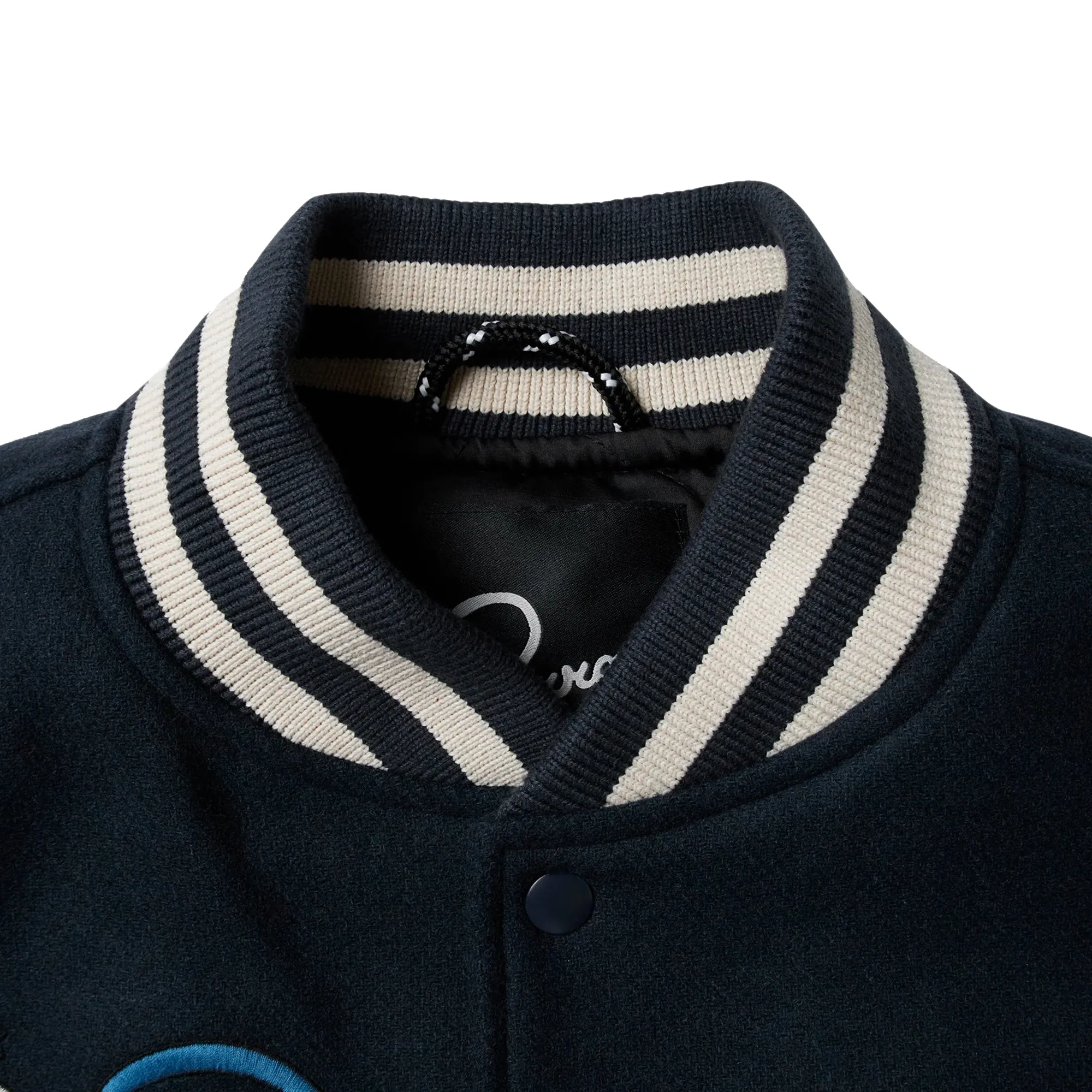 By Parra Run Sit & Bike Varsity Jacket Navy Blue 50140