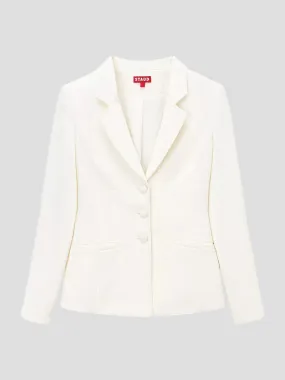 Carson Ivory Single Breasted Blazer