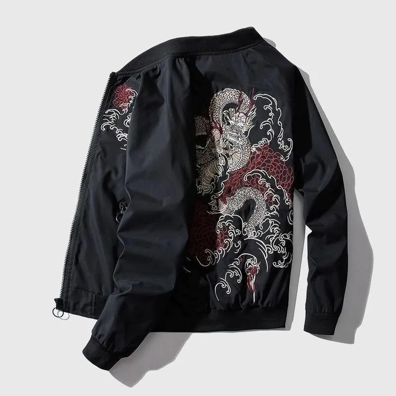 Celestial Dragon Bomber Jacket