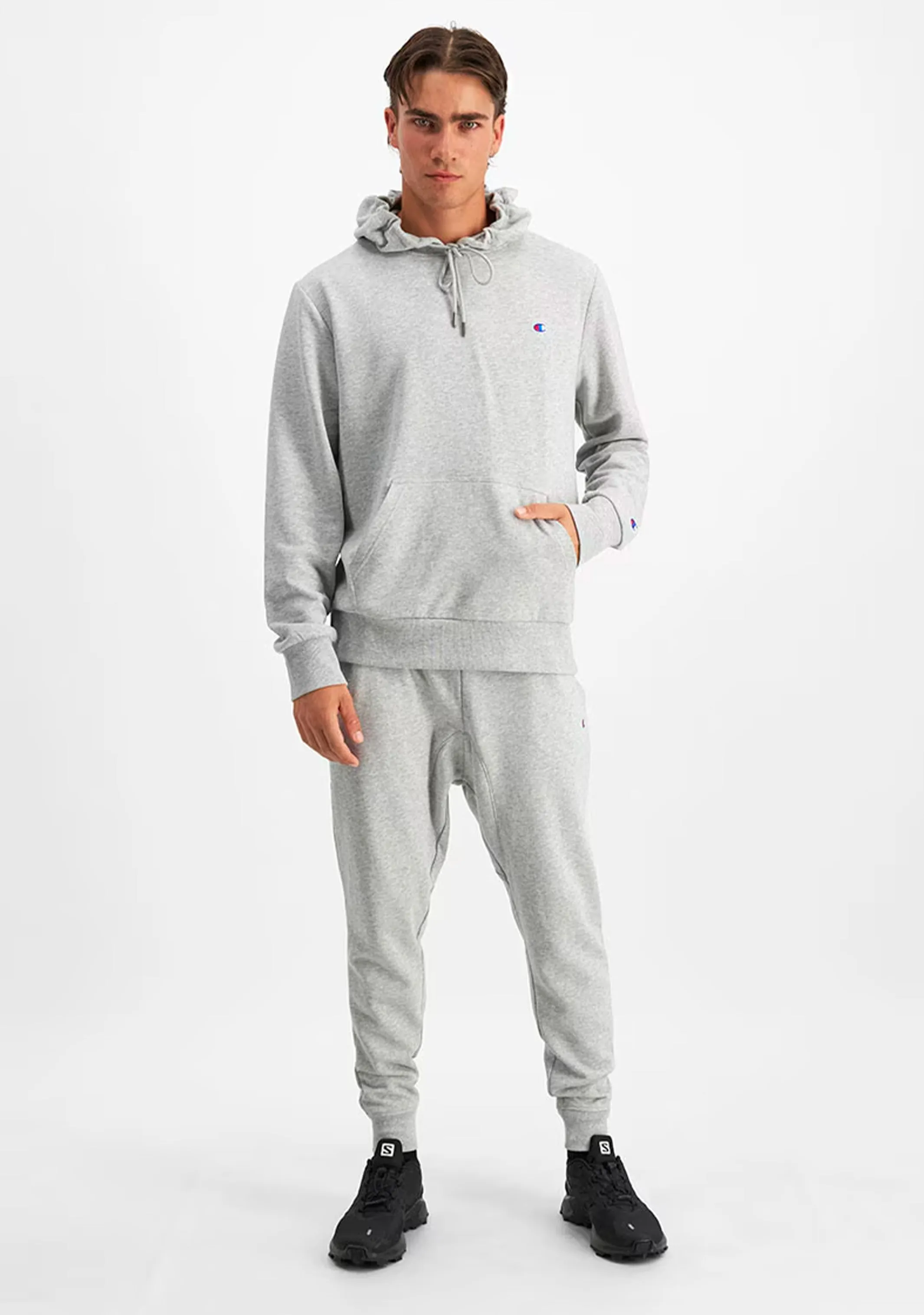 Champion Mens Lightweight Terry Hoodie <br> AVK7N A3R