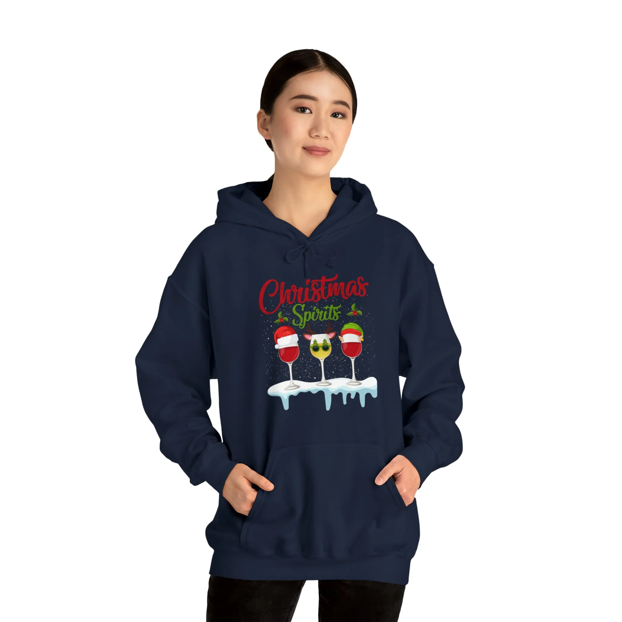 Christmas Spirits Hooded Sweatshirt