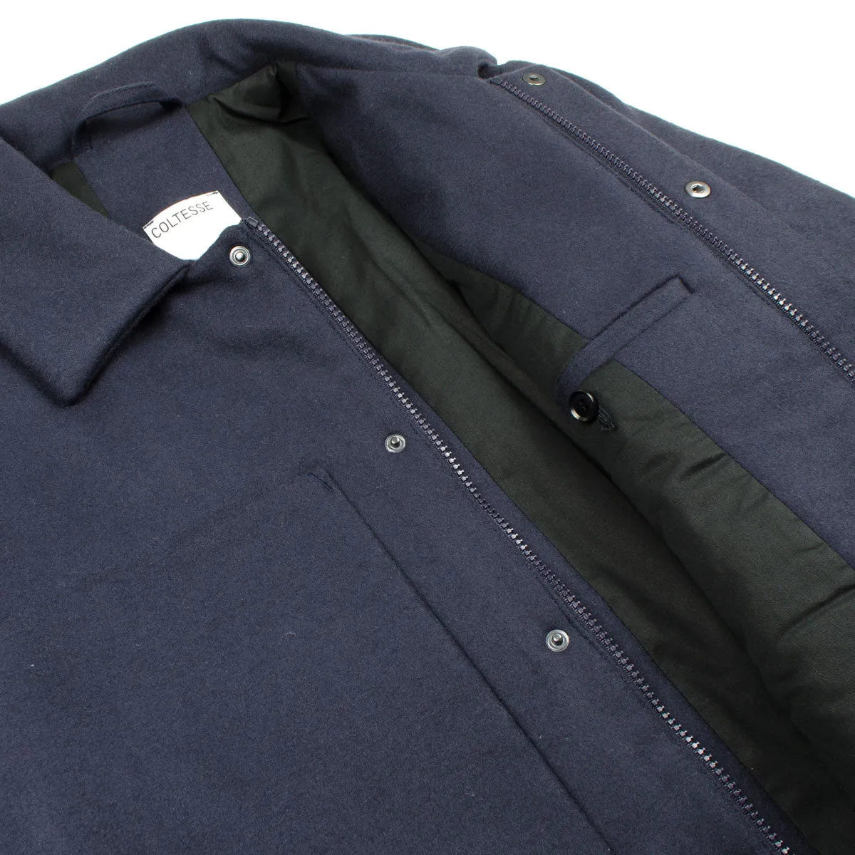 Coltesse Nolan Wool Jacket - Stylish Dark Navy Outerwear for Men