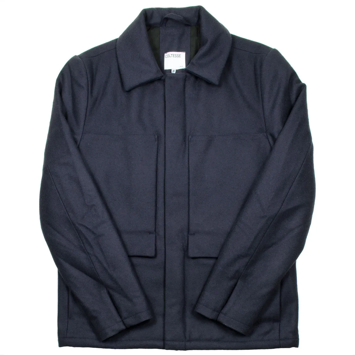 Coltesse Nolan Wool Jacket - Stylish Dark Navy Outerwear for Men