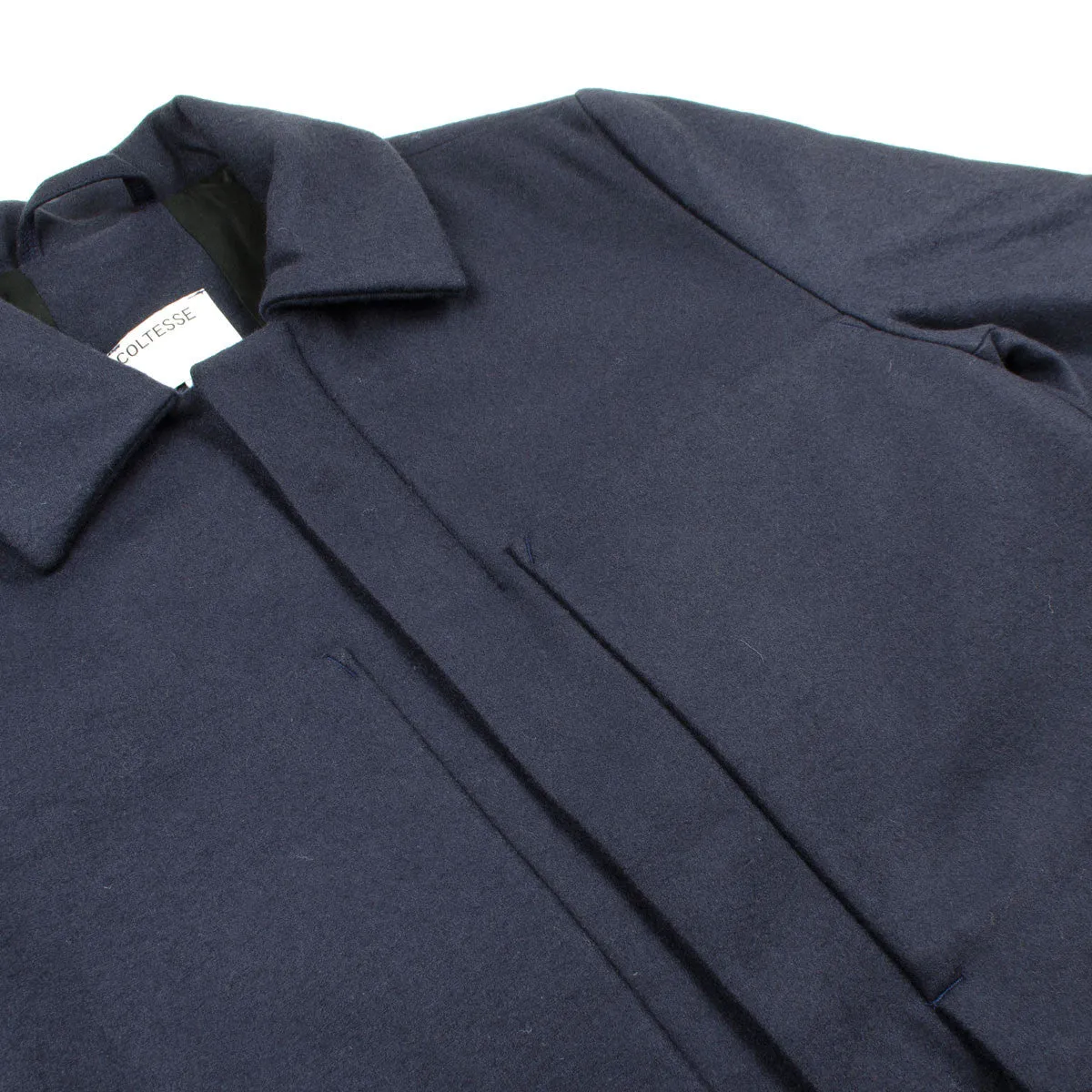 Coltesse Nolan Wool Jacket - Stylish Dark Navy Outerwear for Men