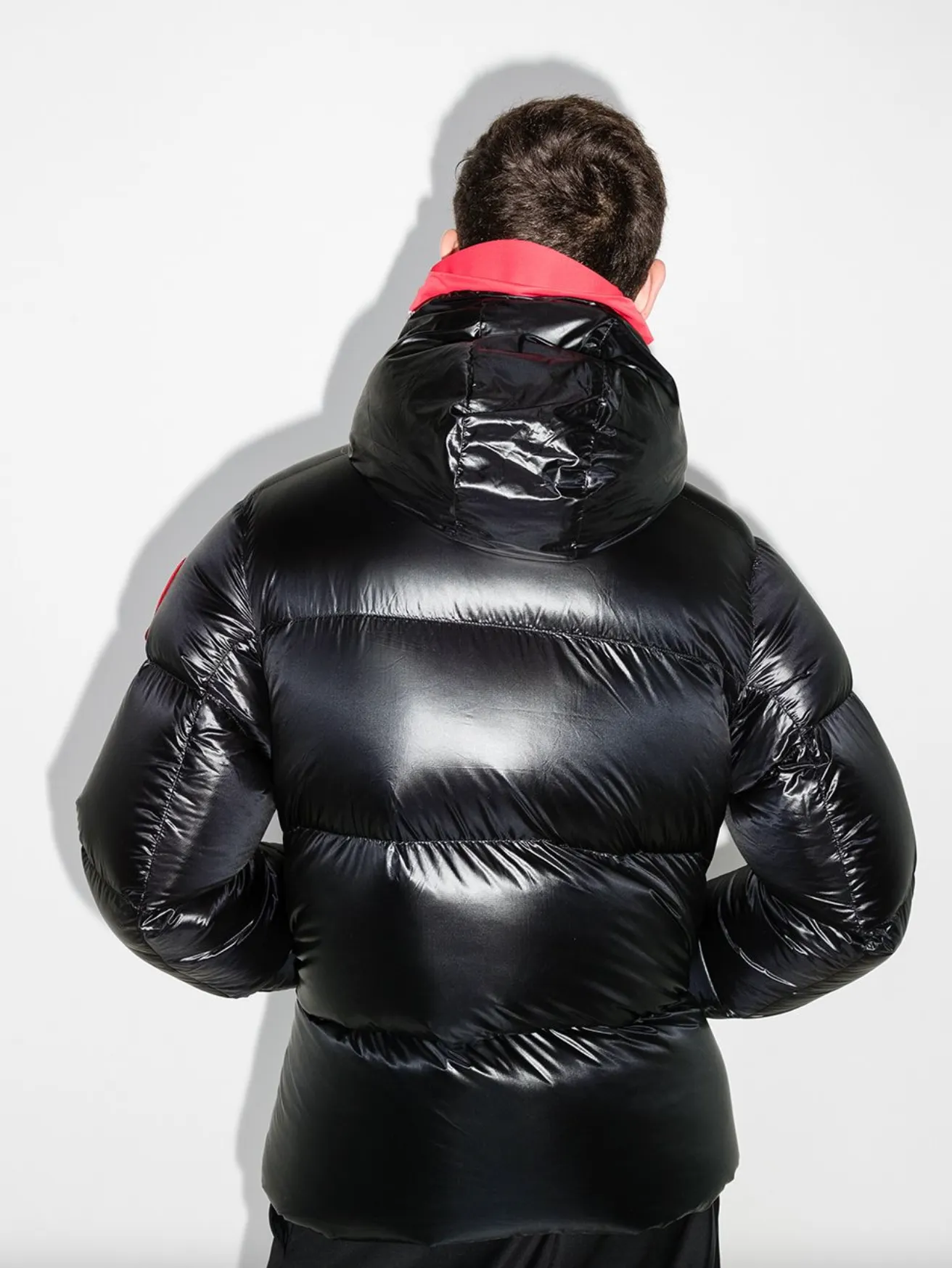 CORE CROFTON PUFFER JACKET - BLACK