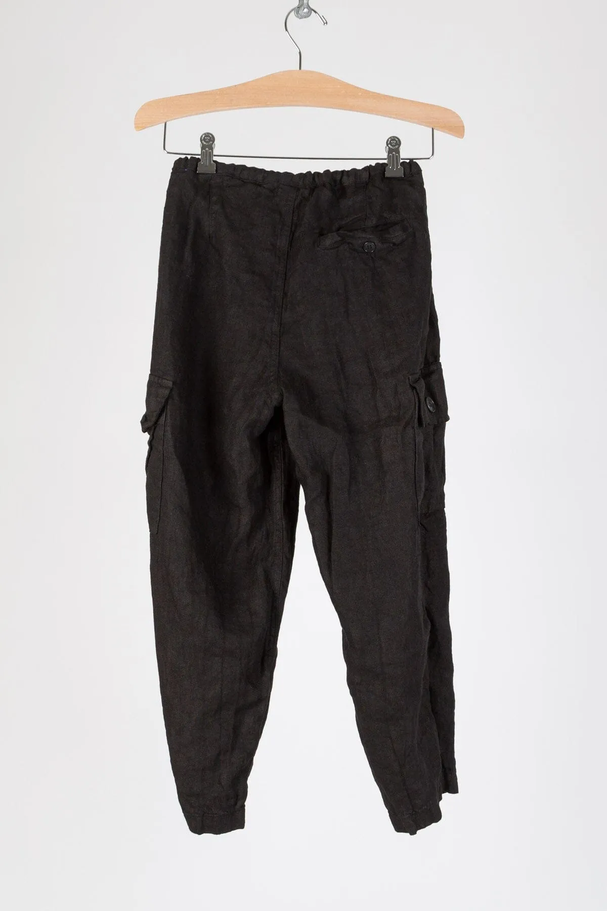 Cropped Cargo - Linen Twill