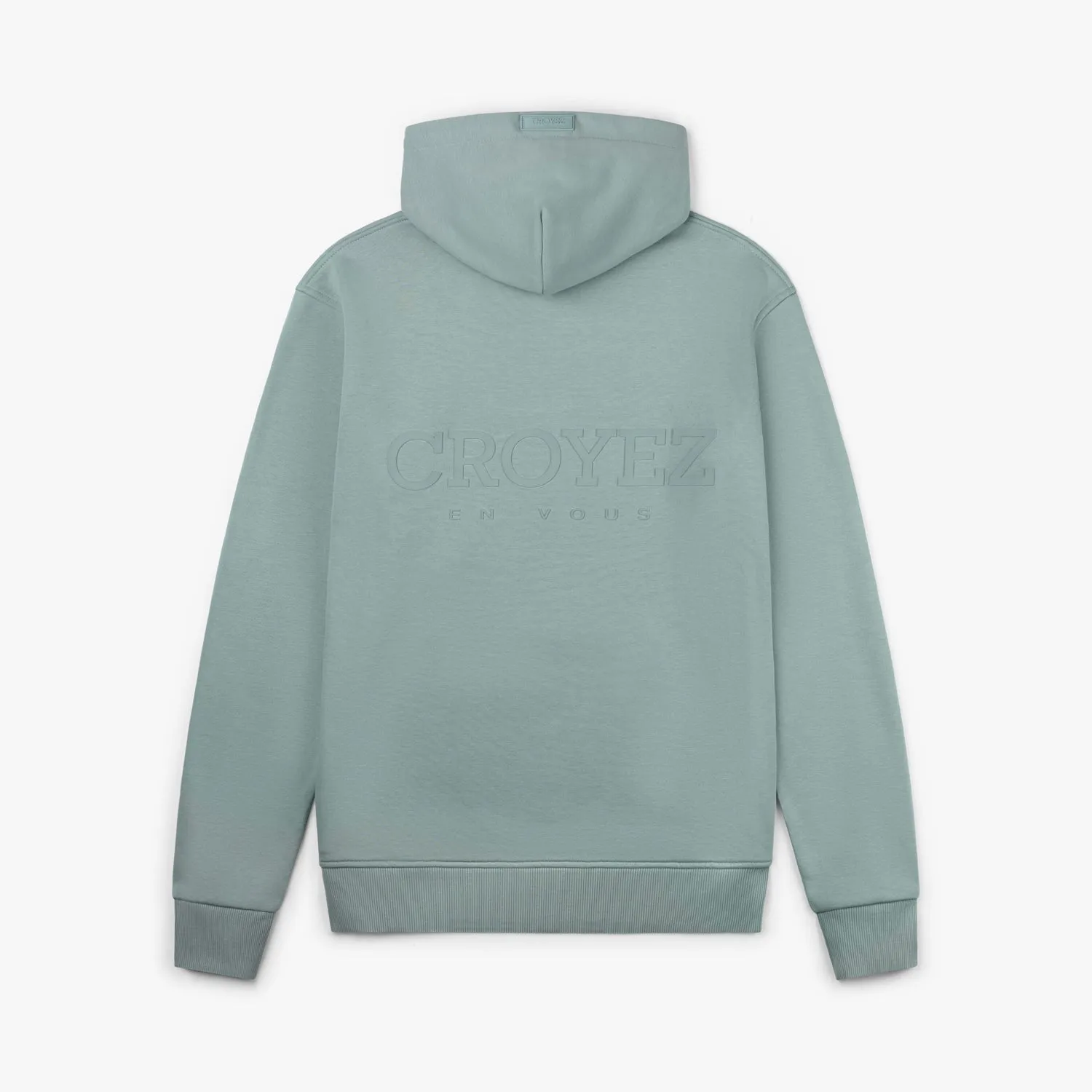 CROYEZ ABSTRACT HOODIE - BLUE SURF