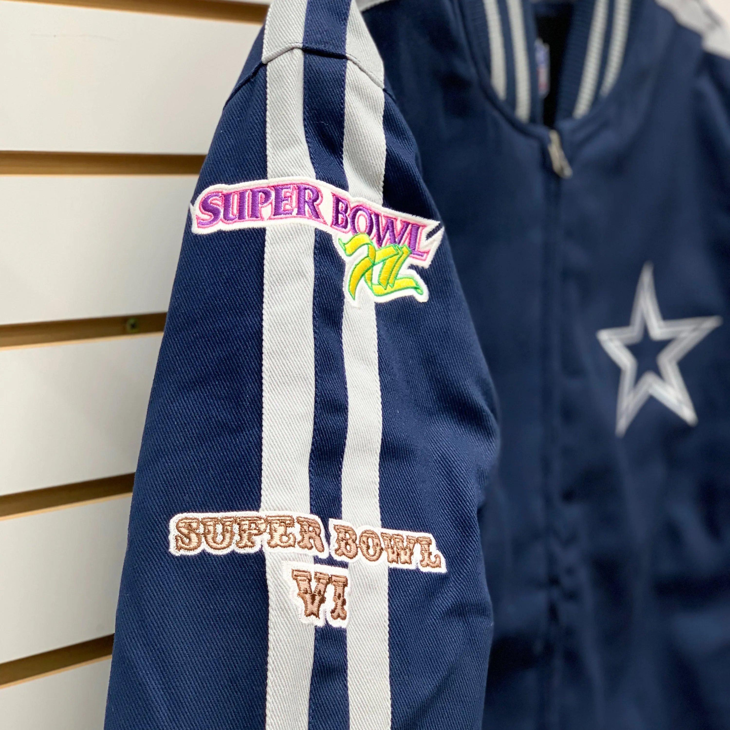 Dallas Cowboys 5 Time Super Bowl Champions Zipper Jacket