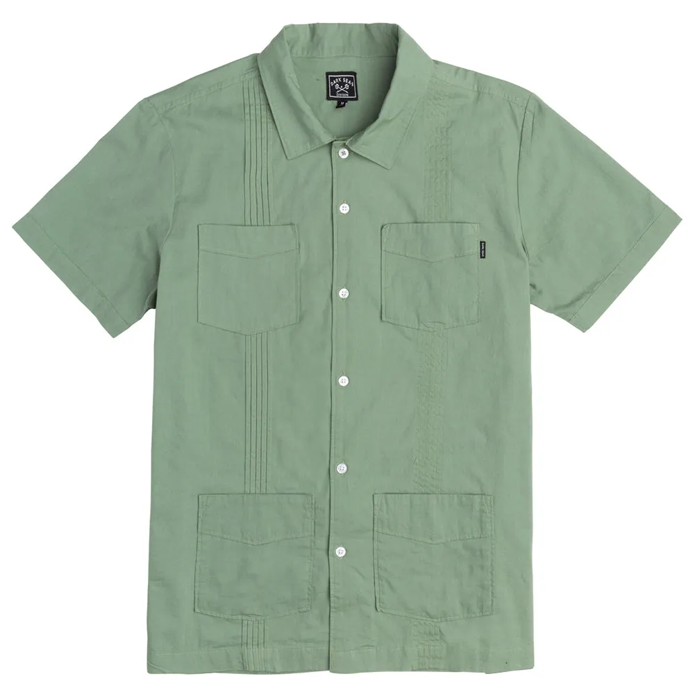 Dark Seas Cubano Short Sleeve Button Down