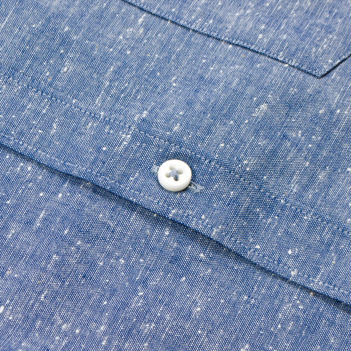 De Bonne Facture - Button-Down Shirt - Denim Blue