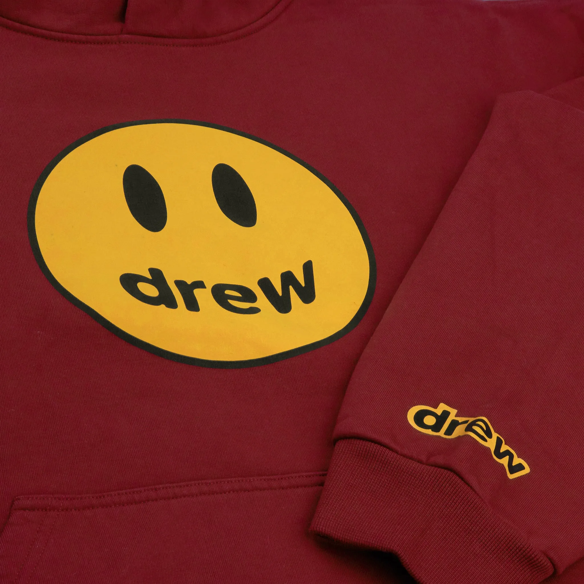 Drew House Mascot Hoodie Burgundy