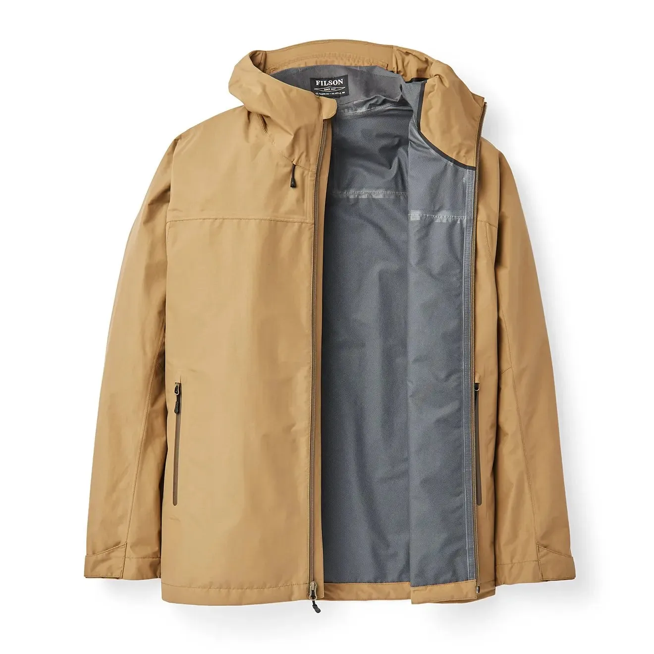 Filson Swiftwater Rain Jacket Dark Tan