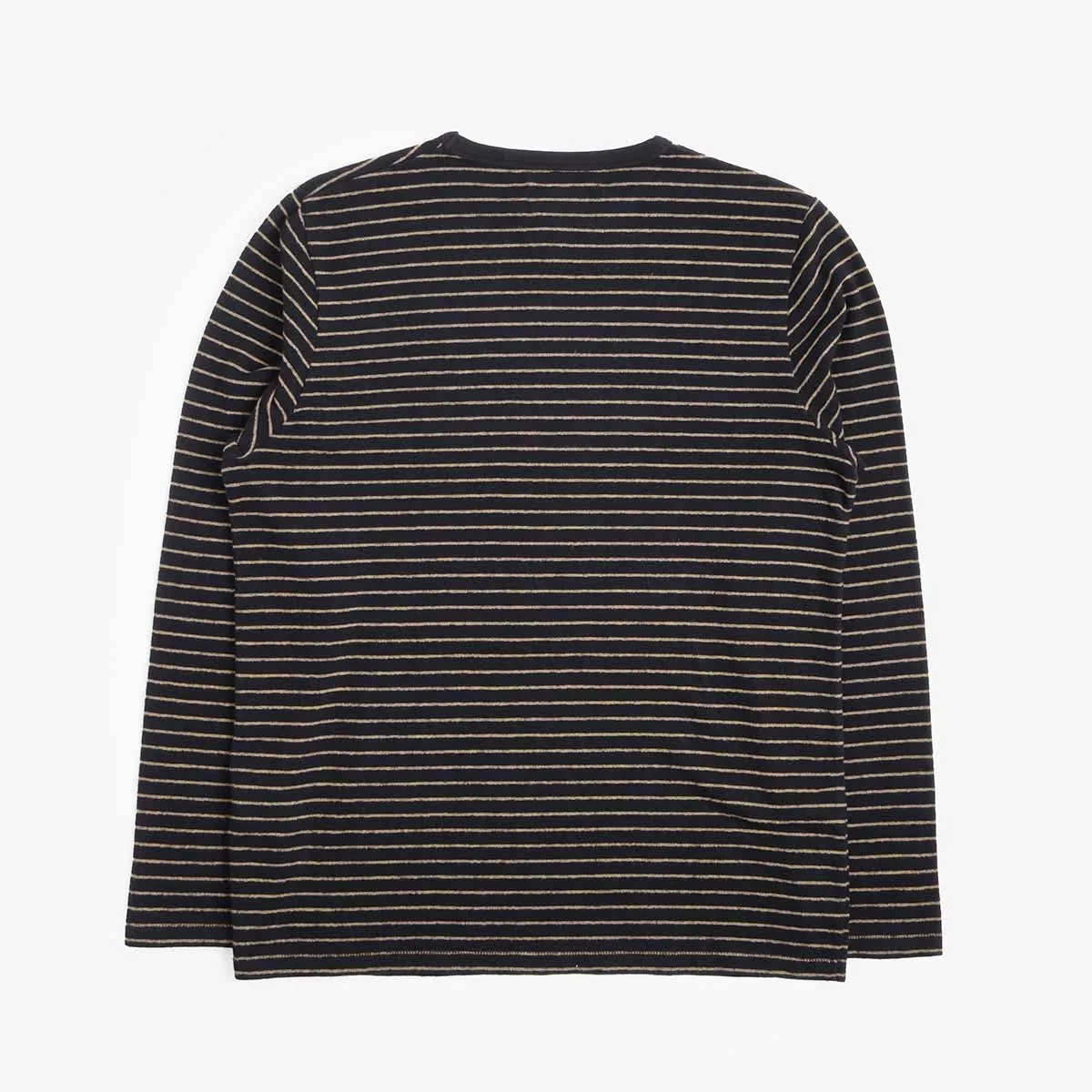 Folk Long Sleeve Textured Stripe T-Shirt