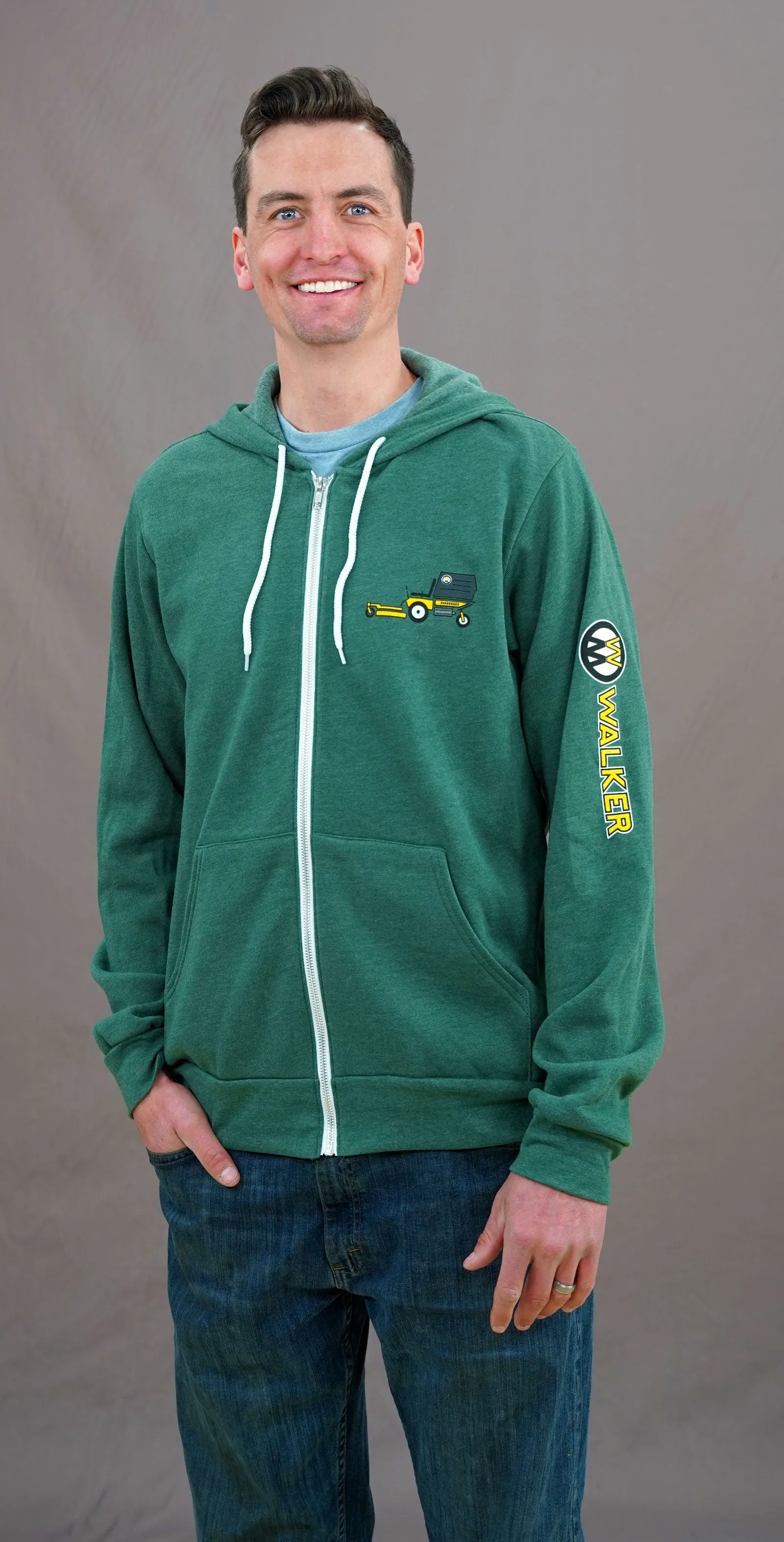 Forest Zip Up Hoodie