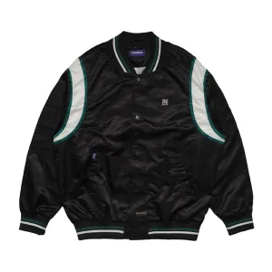 Forever Baseball Jacket - Black