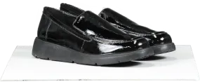 geox Black Patent Lightweight Breathable Loafers UK 5 EU 38 👠