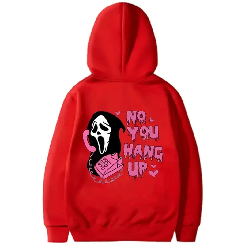 Ghostface Fleece Printed Men's/ Women's Pullover Hooded Sweater