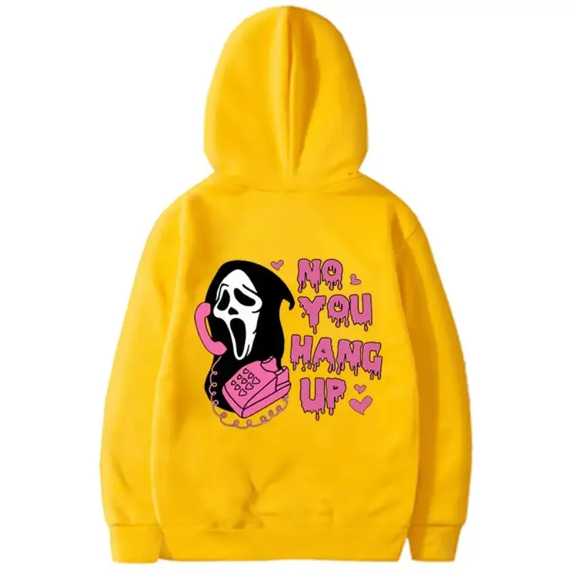 Ghostface Fleece Printed Men's/ Women's Pullover Hooded Sweater