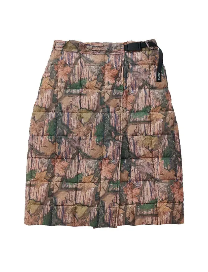 Gramicci Down Skirt Leaf-Camo