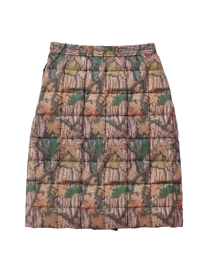 Gramicci Down Skirt Leaf-Camo