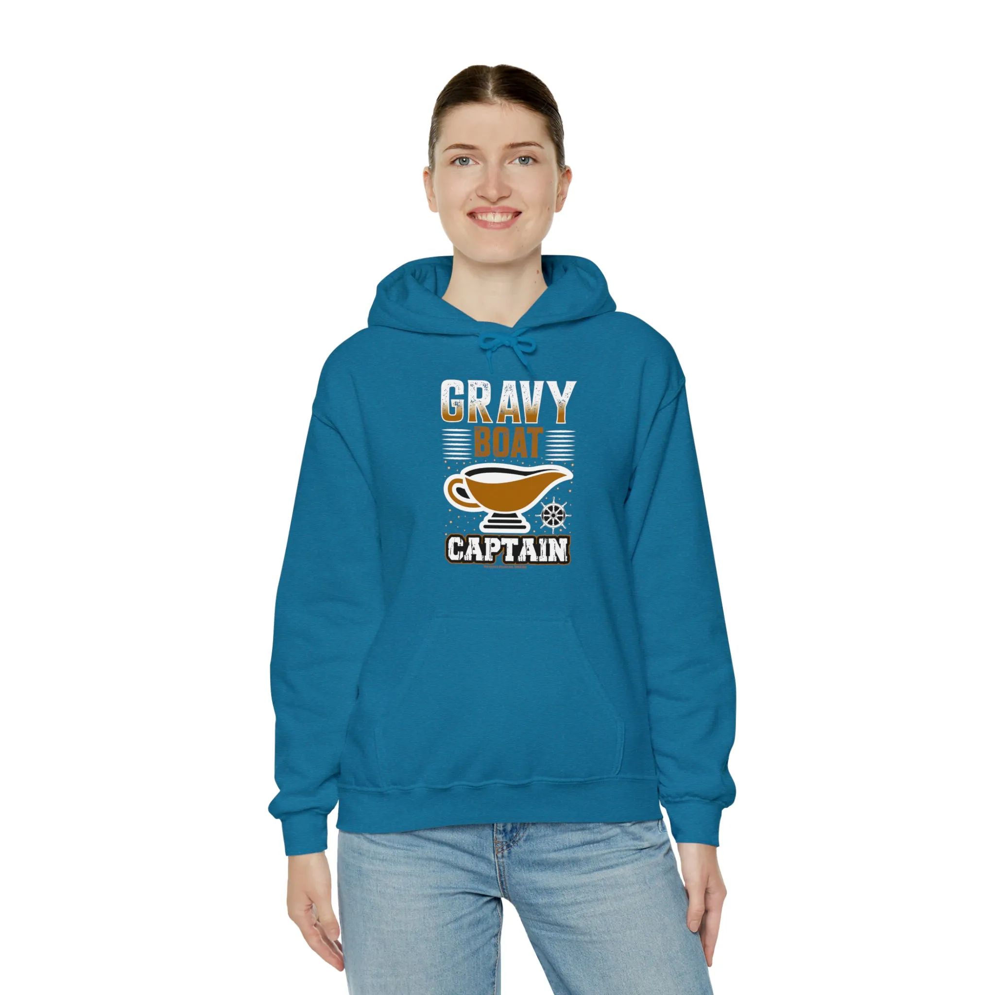 Gravy Boat Captain Hooded Sweatshirt