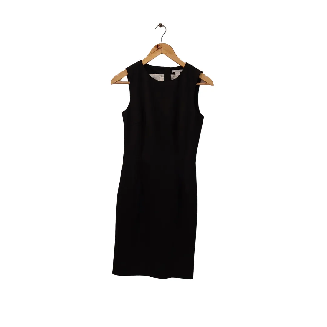 H&M Black Sleeveless Shift Dress | Like New |