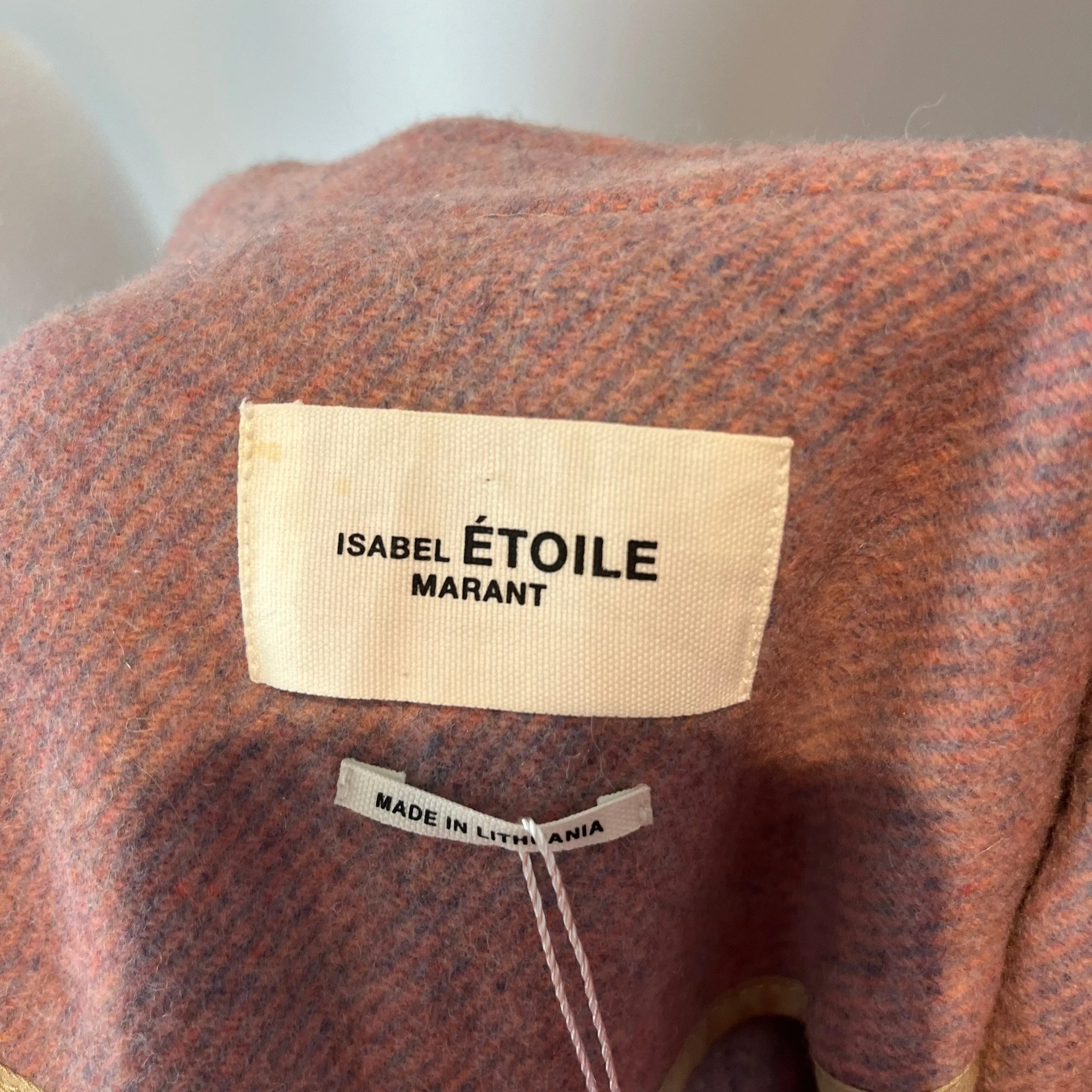 Isabel Marant Etoile 450 Pink Marl Latty Jacket XXS/XS