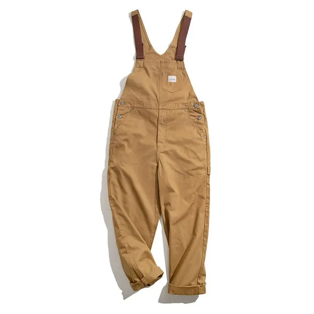 Jeans Overalls Mens Jumpsuit Cargo Work Pants