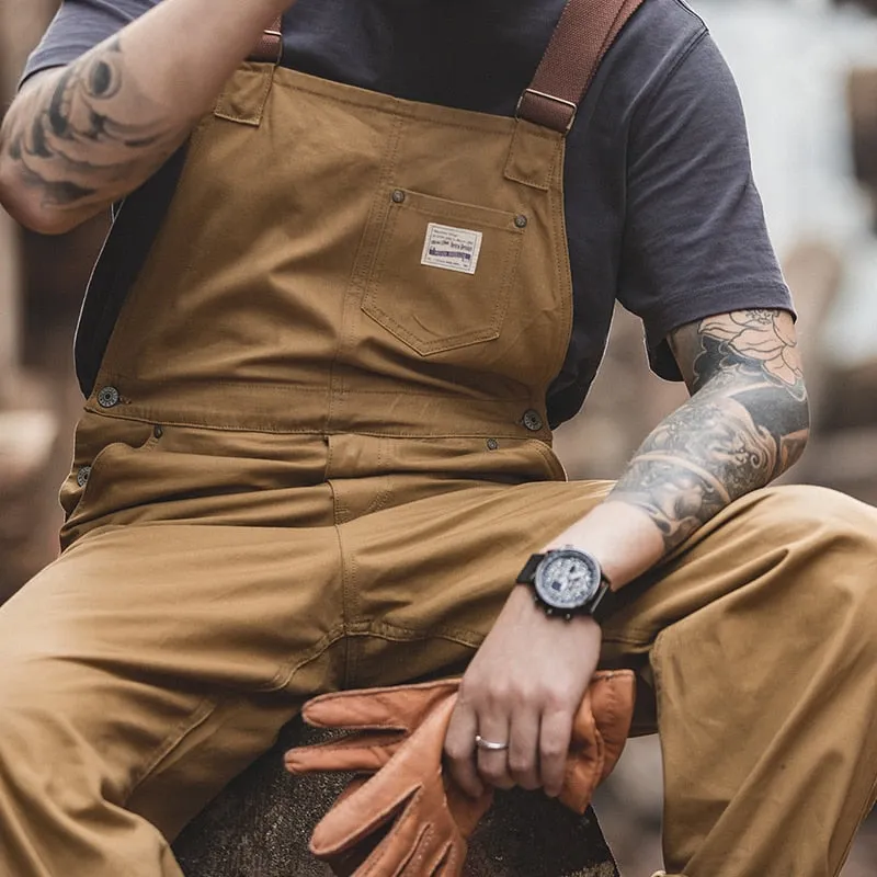 Jeans Overalls Mens Jumpsuit Cargo Work Pants