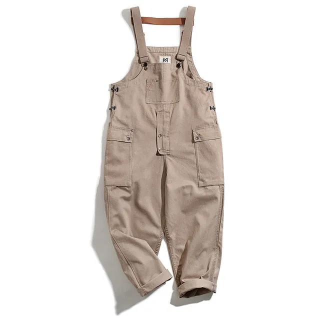 Jeans Overalls Mens Jumpsuit Cargo Work Pants